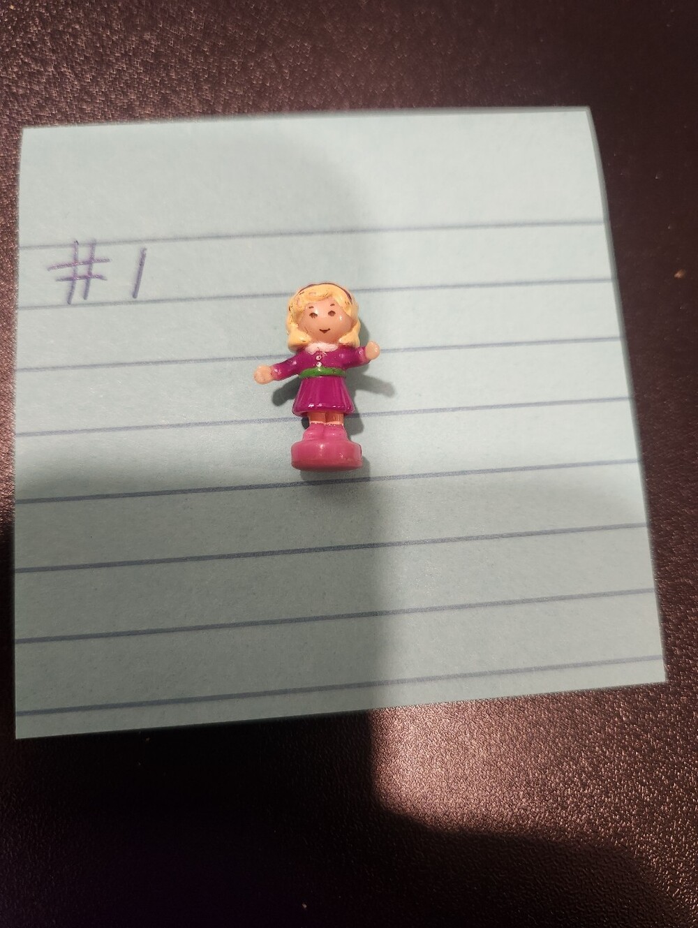 Polly Pocket 1996 Magical Movin' Pollyville, Magnetic Polly Figure